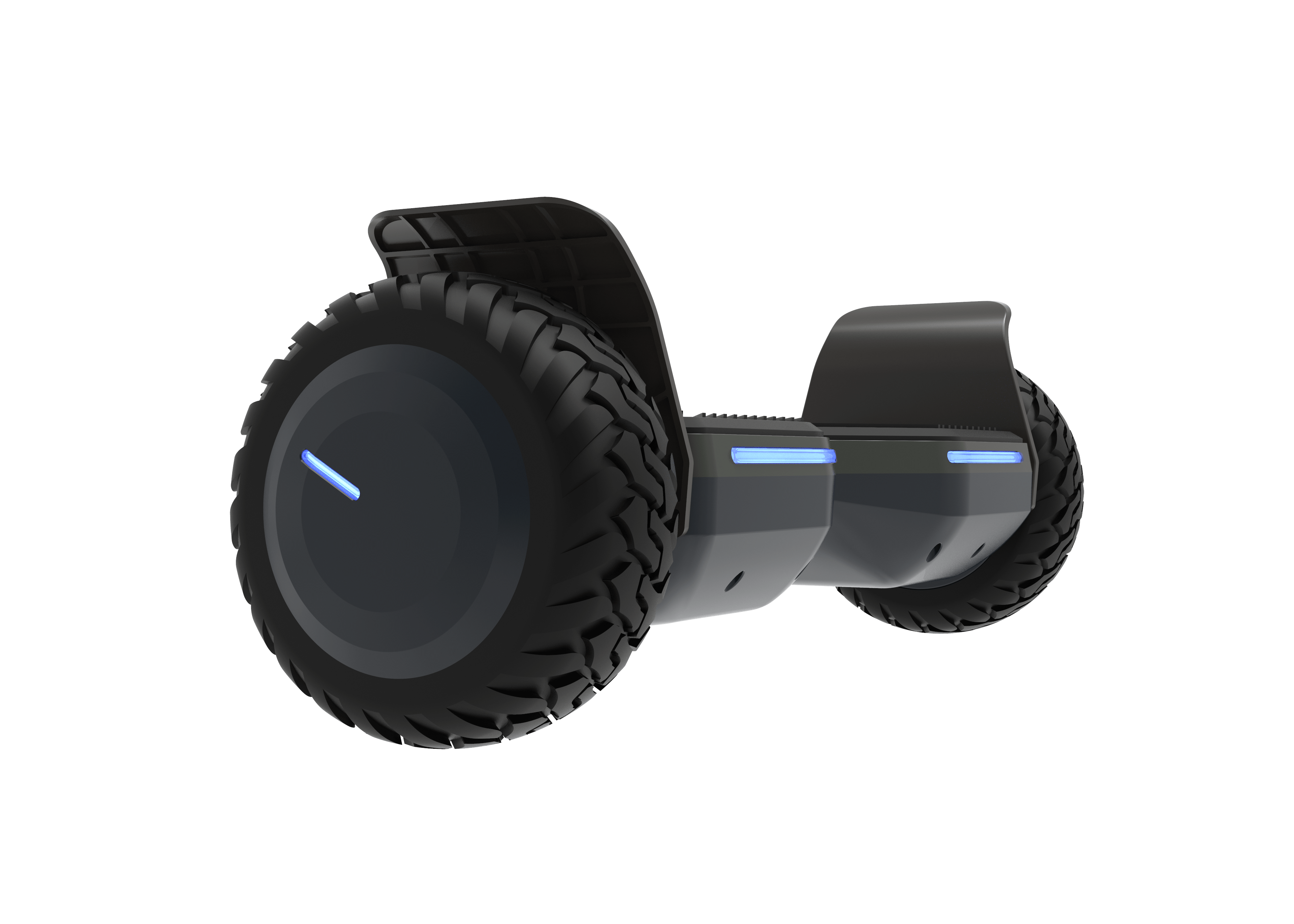 black off road hoverboard