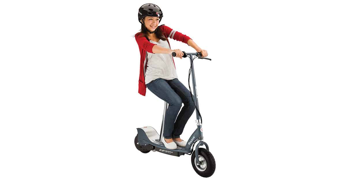 razor electric scooter with seat for adults