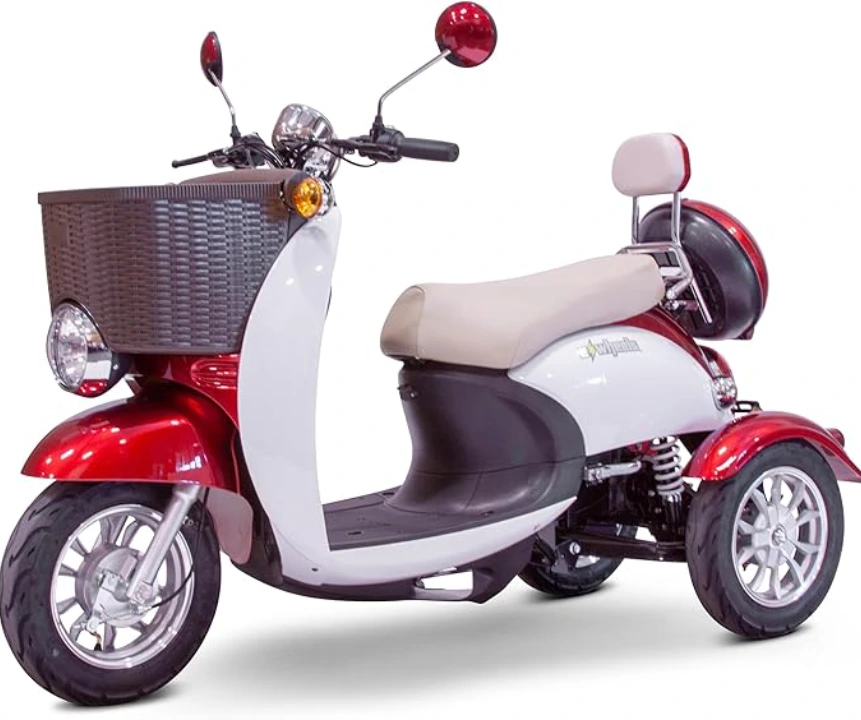 3 wheel electric scooters street legal of EWheels EW-11 Sports Mobility Recreational Euro Type Scooter