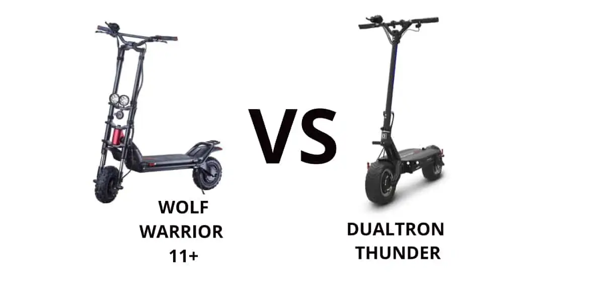Wolf Warrior Electric Scooter  vs Dualtron Thunder (Review/Comparison)