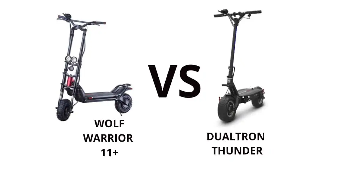 Wolf Warrior Electric Scooter vs Dualtron Thunder (Review/Comparison) 1