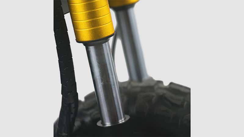 Wolf King's Hydraulic Shock Suspension