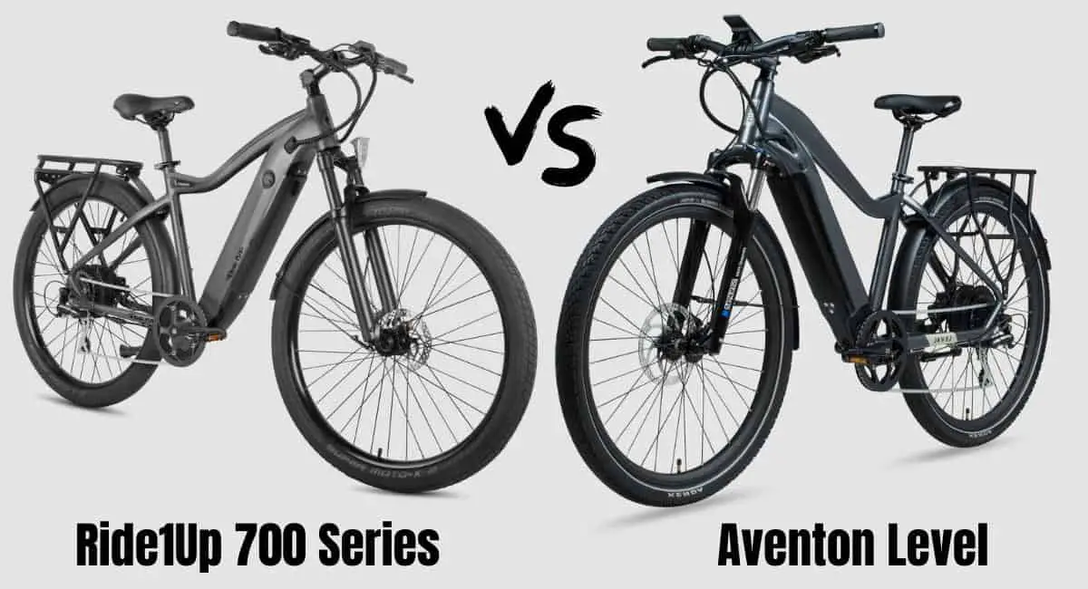 Ride1Up 700 Series vs Aventon Level