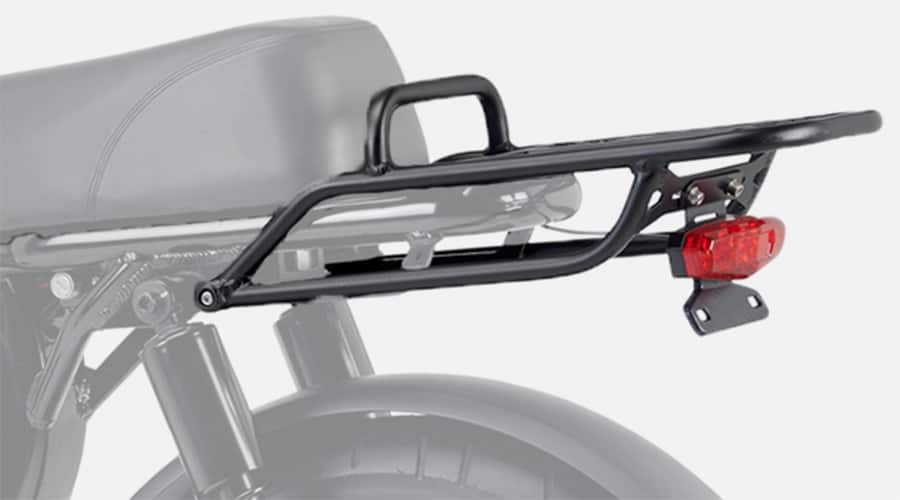 Juiced Bikes HyperScorpion: Rear Rack and Fenders