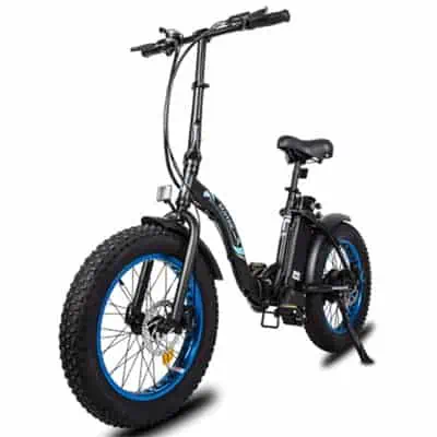 Ecotric 500W Dolphin Folding Fat Tire Electric Bike