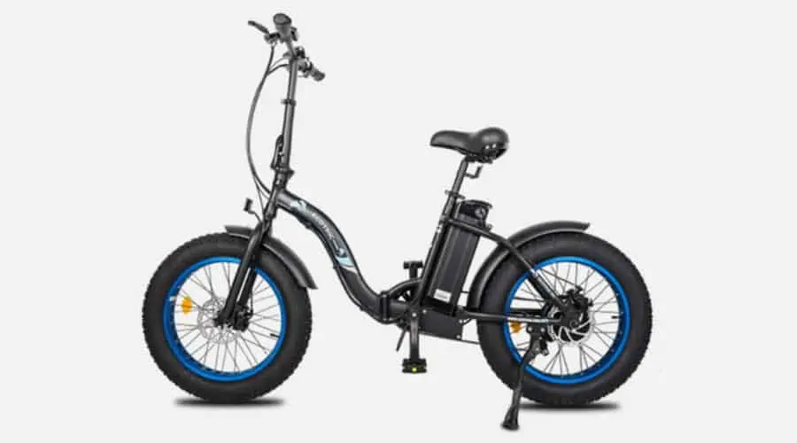 Ecotric 500W Dolphin Folding Fat Tire Electric Bike