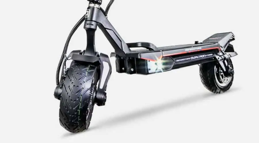 Dualtron Storm Limited Electric Scooter: Suspension and Tire