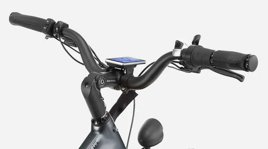 Mokwheel Upland Plus Electric Fat Bike: Adjustable Handlebar