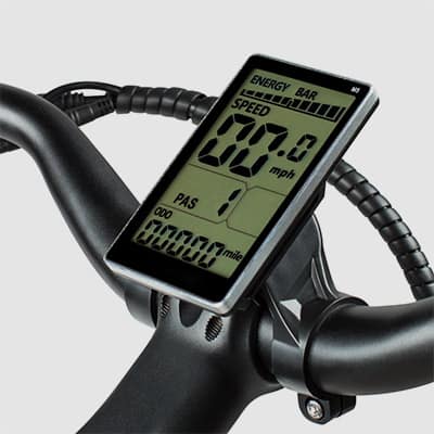Aventon vs Rad Power Bikes: Aventon Display and Controls