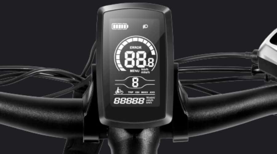 Heybike Explore Electric Bike: Display and Controls