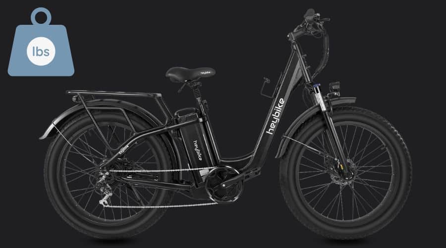 Heybike Explore Electric Bike: Weight Limit and Net Weight