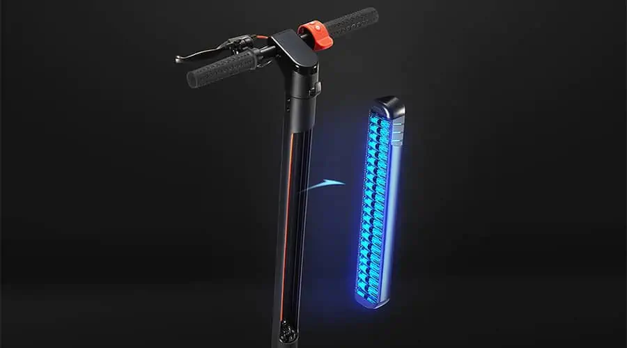 X7 Max Folding Electric Scooter: Battery