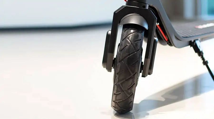 X7 Max Folding Electric Scooter: Suspension and Tire