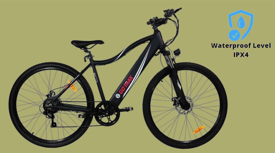 Gotrax Alpha XL Electric Bike: Water Resistance Gotrax Alpha XL Electric Bike: Water Resistance