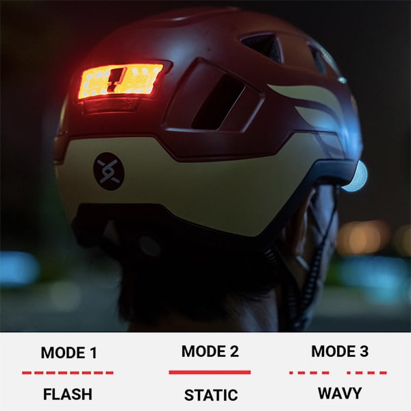 Xnito Helmets: Front and Rear Lights