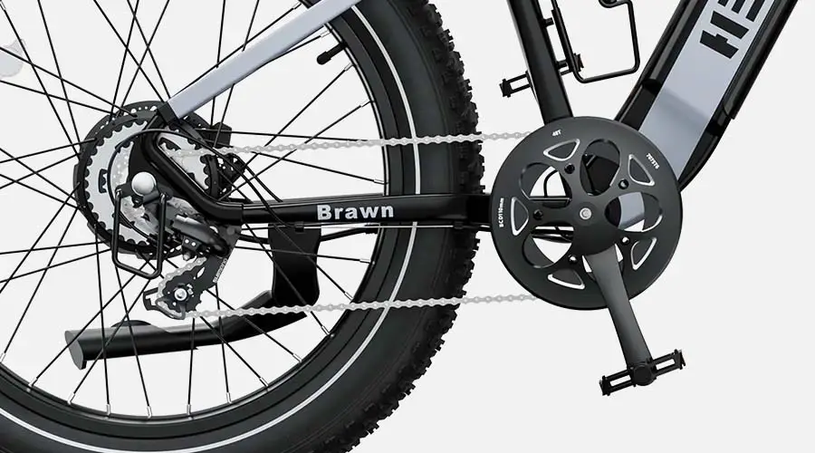 Brawn All-Terrain Electric Bike: Motor and Power