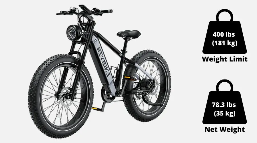 Brawn All-Terrain Electric Bike: Weight and Net Weight