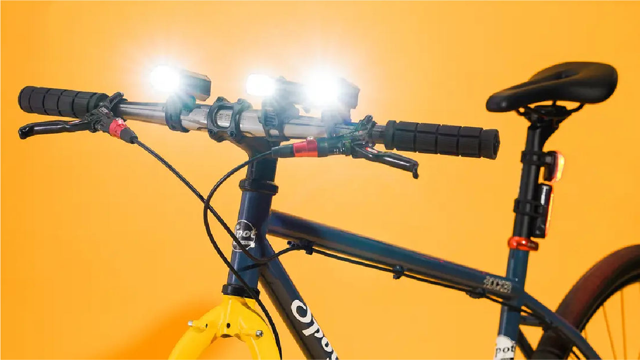 Adding lights and applying color to your ebike