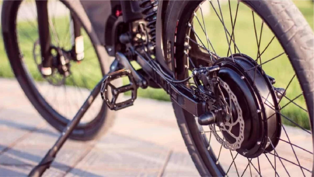 Converting an ordinary bike into electric bike