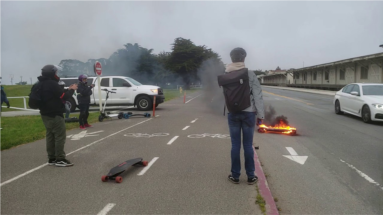 Risks Associated with Electric Skateboards 