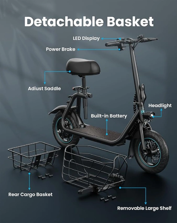 Gyroor Adults Electric Scooter
