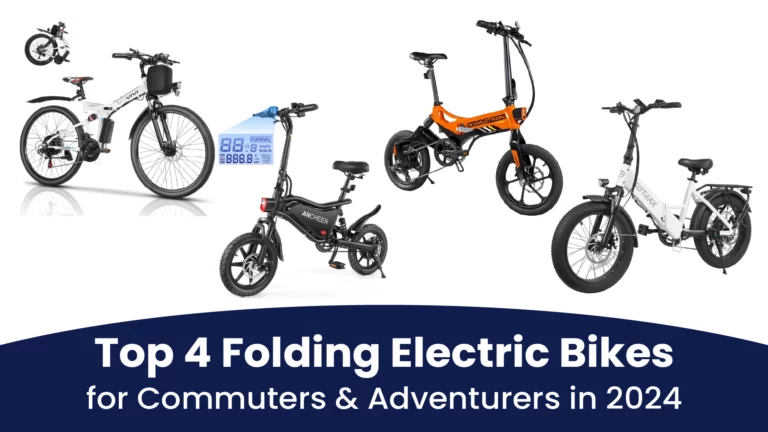 Top 4 Folding Electric Bikes for Commuters and Adventurers in 2024
