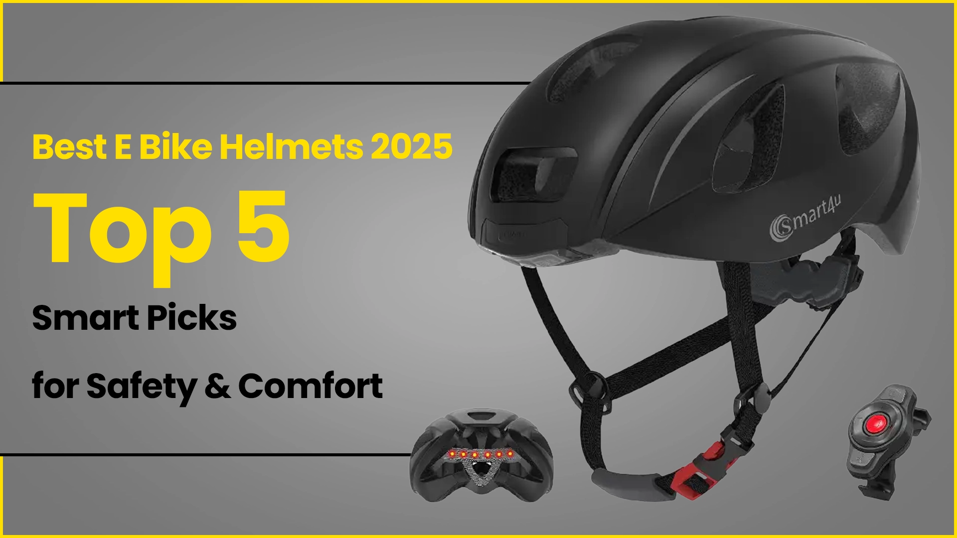 Best E Bike Helmets 2025: Top 5 Smart Picks for Safety & Comfort   