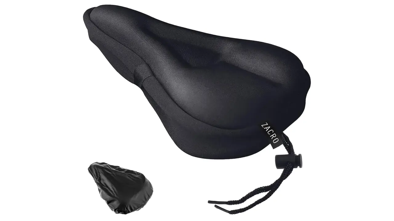 Gel-padded seat 