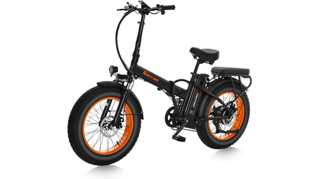 Marvelous Narrack Folding E-Bike of best electric bikes 2025